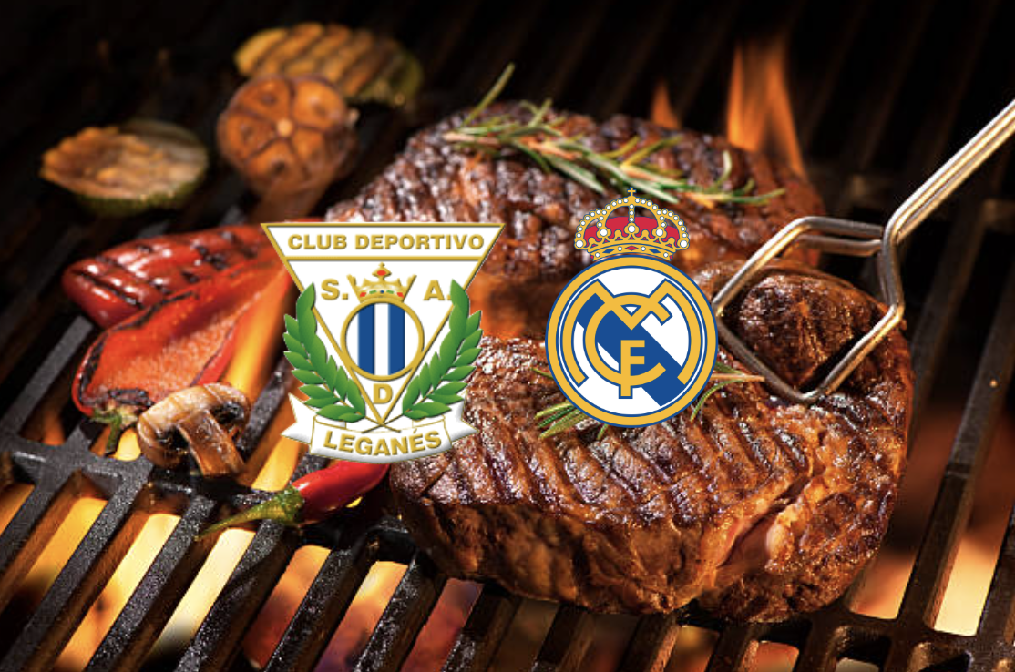 Asado, Fernet y un Leganés contra Real Madrid