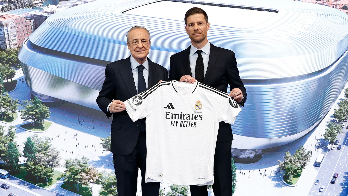 Xabi Alonso fue presentado como el nuevo entrenador del Real Madrid