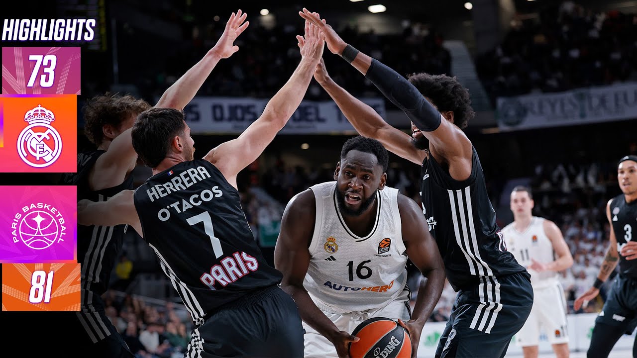 Euroliga: Real Madrid 73-81 París